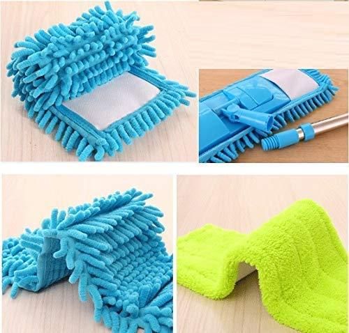 Mop-Wet and Dry Cleaning Flat Microfiber Floor Cleaning Mop.
