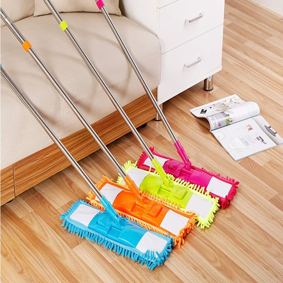 Mop-Wet and Dry Cleaning Flat Microfiber Floor Cleaning Mop.