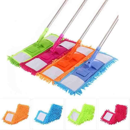 Mop-Wet and Dry Cleaning Flat Microfiber Floor Cleaning Mop.