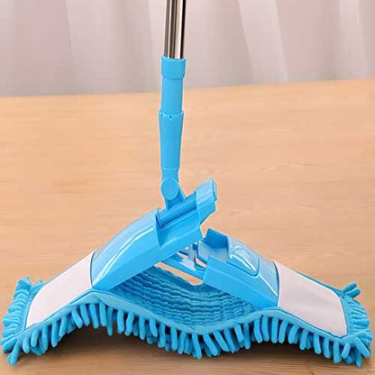 Mop-Wet and Dry Cleaning Flat Microfiber Floor Cleaning Mop.