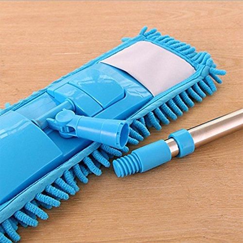 Mop-Wet and Dry Cleaning Flat Microfiber Floor Cleaning Mop.